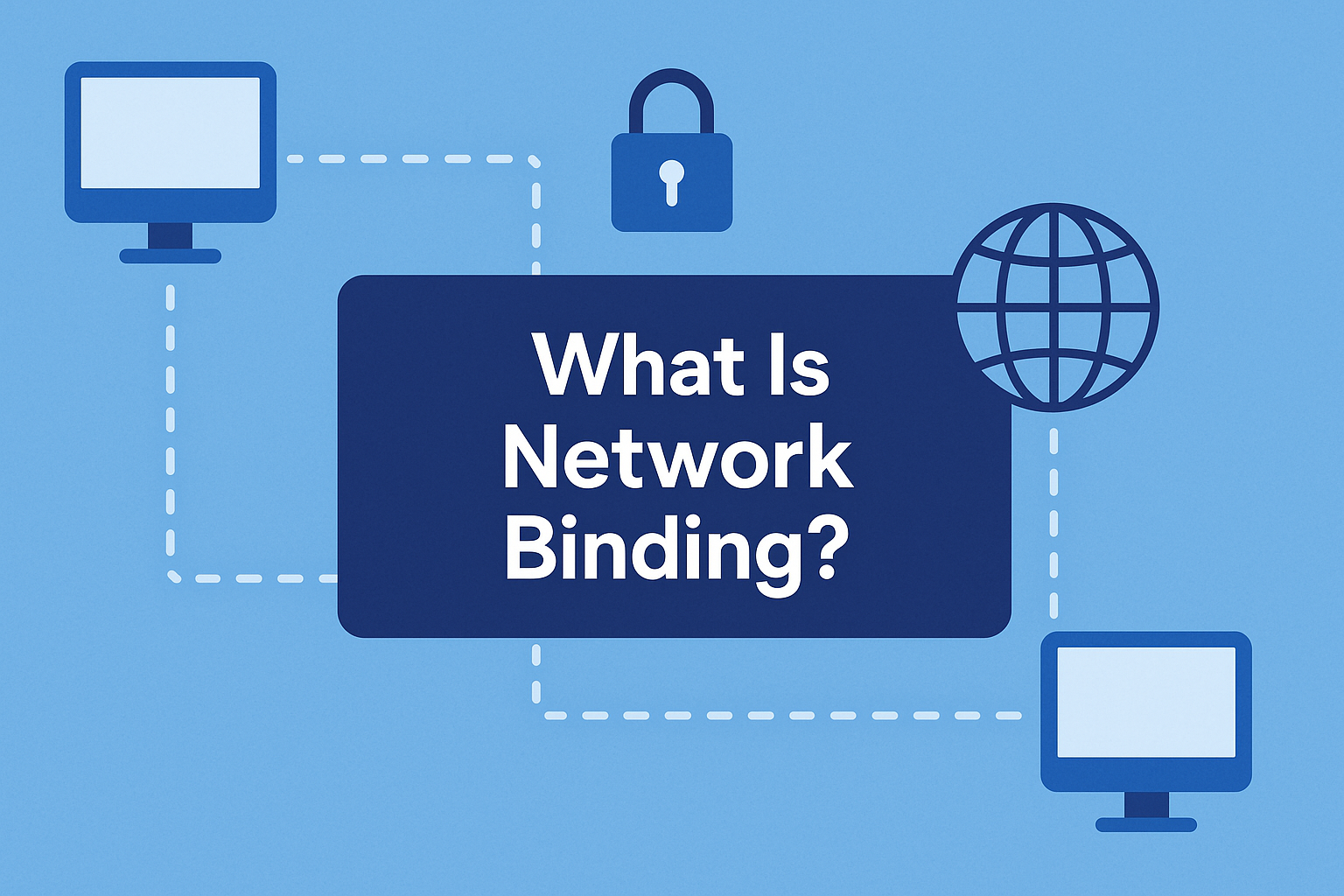 Diagram of network binding from qBittorrent to a trusted interface