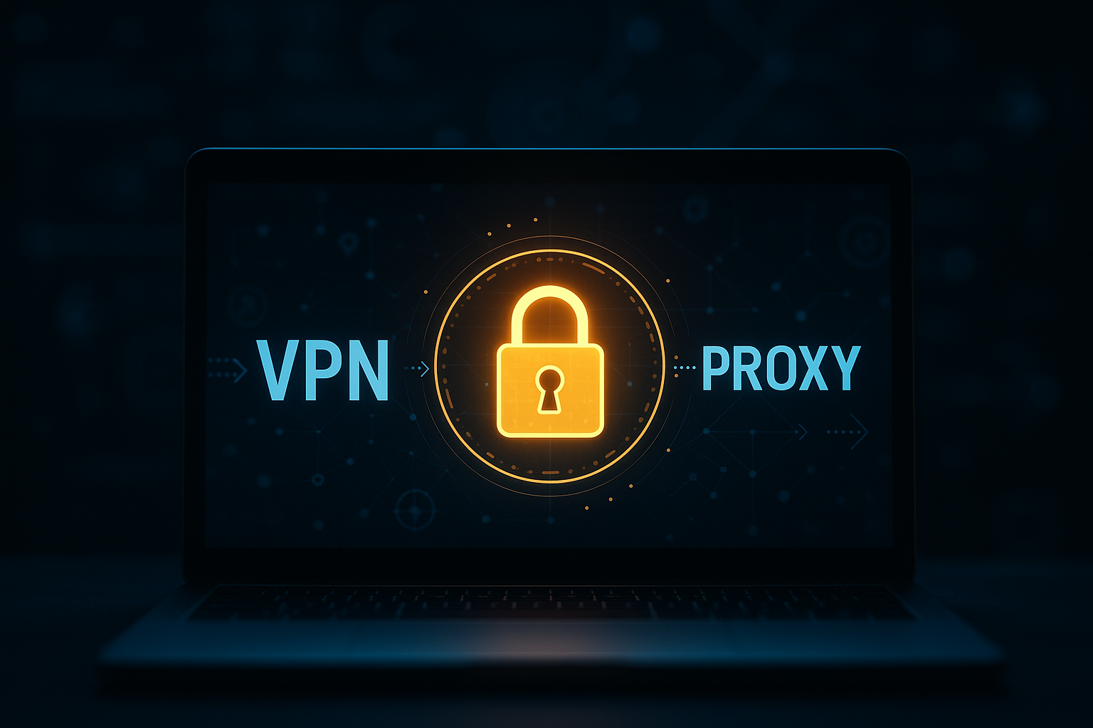 Dark abstract image of a device verifying secure paths against leak vectors